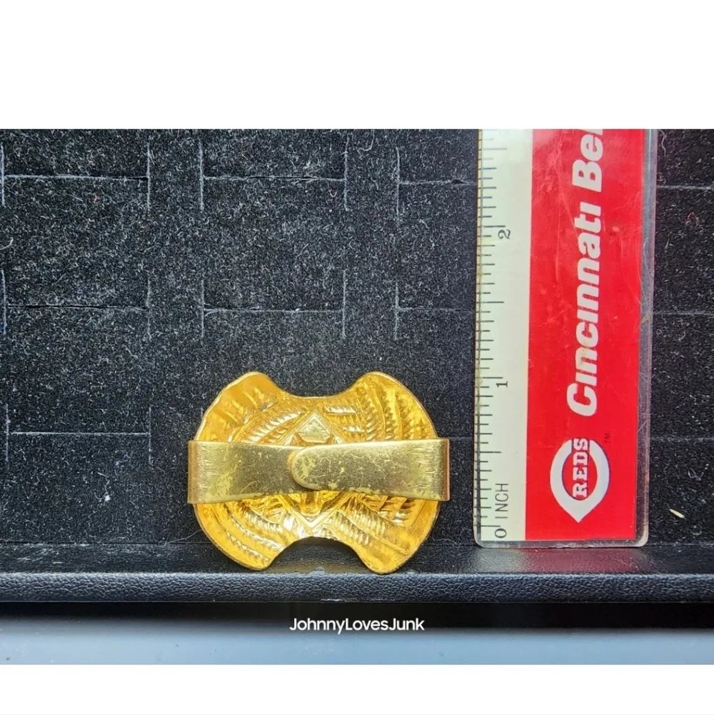 Vintage Brass Wolf Cub/Boy Scout Neckerchief Slide Used